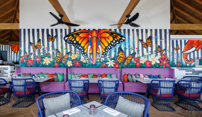 Hard Rock Hotel Maldives_Elephant&Butterfly